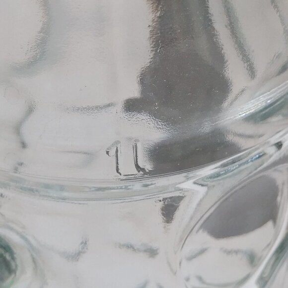 ORIGINAL Steam Whistle Beer Stein with Pewter Logo Badge 1 Liter - Picture 4 of 7